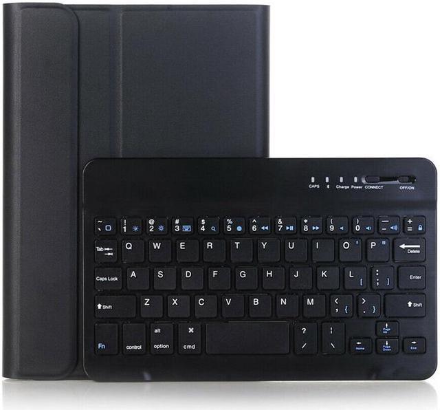 Alt view image 6 of 7 - Keyboard Case for Samsung Galaxy Tab S6 Lite 10.4 inch 2020 Model SM-P610 (Wi-Fi) SM-P615 (LTE), Soft TPU Back Cover with Pencil Holder Detachable Wireless Bluetooth Keyboard