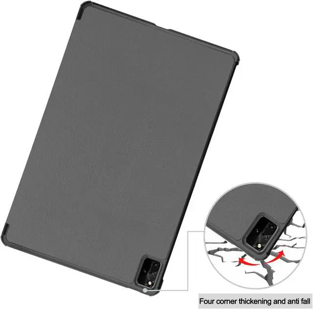 Alt view image 7 of 7 - Case For Huawei Matepad Pro 12.6 inch 2021 WGR-W09 / WGR-W19, Shockproof Protective Cover Ultra Light Slim Cover with Trifold Kickstand