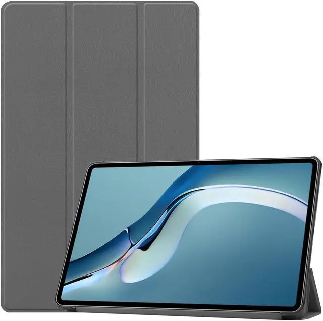 Main image of Case For Huawei Matepad Pro 12.6 inch 2021 WGR-W09 / WGR-W19, Shockproof Protective Cover Ultra Light Slim Cover with Trifold Kickstand