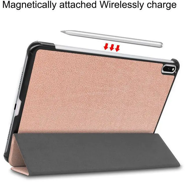 Alt view image 6 of 7 - Case For Huawei MatePad Pro 10.8 2021 2019, Shockproof Protective Cover Ultra Light Slim Cover with Trifold Kickstand