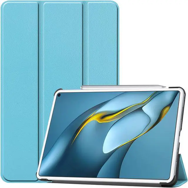 Main image of Case For Huawei MatePad Pro 10.8 2021 2019, Shockproof Protective Cover Ultra Light Slim Cover with Trifold Kickstand