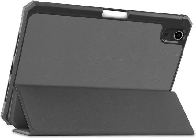 Alt view image 4 of 7 - New iPad Mini 6 Case 2021 with Pencil Holder - [Full Body Protection + 2nd Gen Apple Pencil Charging + Auto Wake/Sleep], Soft TPU Back Cover for 2021 iPad Mini 6th Generation 8.3 inch Gray