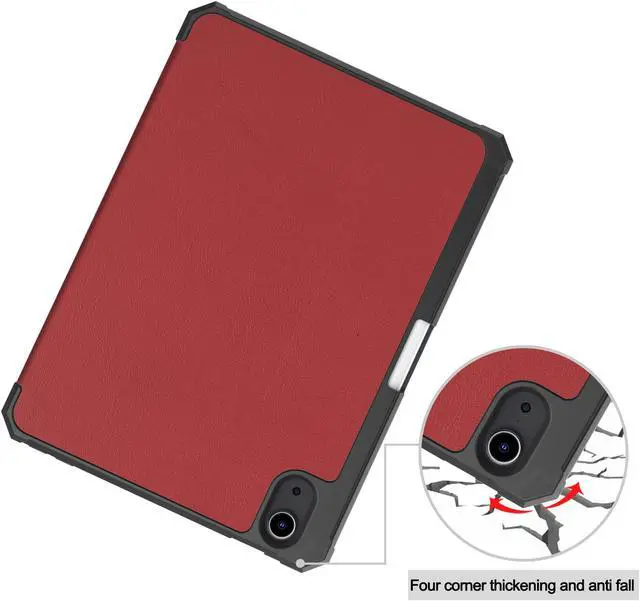 Alt view image 7 of 7 - New iPad Mini 6 Case 2021 with Pencil Holder - [Full Body Protection + 2nd Gen Apple Pencil Charging + Auto Wake/Sleep], Soft TPU Back Cover for 2021 iPad Mini 6th Generation 8.3 inch Purple
