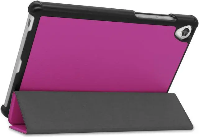 Alt view image 5 of 7 - Lenovo Tab M8 / Tab M8 HD LTE/Smart Tab M8 / Tab M8 FHD Case, Trifold Stand Slim Lightweight Case Cover for Lenovo Tab M8 3rd Gen TB-8506F / TB-8506X / TB-8505F / TB-8505X / TB-8705F/ TB-8505FS Purple