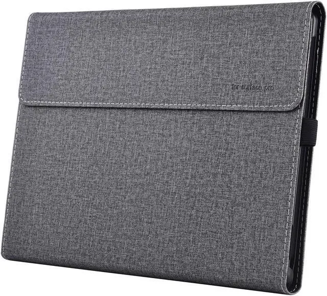 Alt view image 7 of 7 - For Microsoft Surface Pro 8 Case - Premium PU Leather Stand Cover with Multiple Angle Viewing / Pen Holder for Surface Pro 8 13 inch 2021