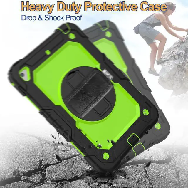 Alt view image 4 of 5 - iPad Mini 5 Case, iPad Mini 4 Case, Shockproof Stand Sturdy Protective Mini Cover with Screen Protector Pencil Holder Handle Strap for 7.9 iPad Mini 5th Gen / Mini 4th Generation