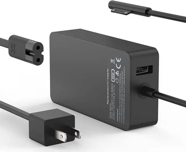 Main image of Surface Pro Surface Laptop Charger, 65W Charger [Updated Version] Compatible with Surface Pro 8 / Pro X / Pro 7 / Pro 6 / Pro 5 / Pro 4 / Pro 3, Surface Laptop 4/3/2/1,Surface Book, Surface Go 3/2/1