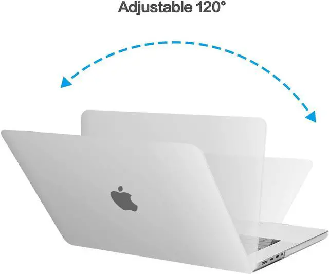 Alt view image 3 of 6 - Case for New 2021 MacBook Pro 16 Inch A2485 M1 Pro Max, Hard Shell Case with Keyboard Cover for Apple Mac Pro 16 with Touch ID