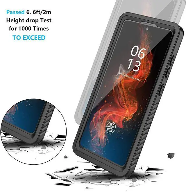Alt view image 3 of 7 - Samsung Galaxy S20 FE 5G Case Waterproof, Built in Screen Protector 360° Full Body Heavy Duty Protective Shockproof IP68 Underwater Case for Samsung Galaxy S20 FE 5G 6.5 inch
