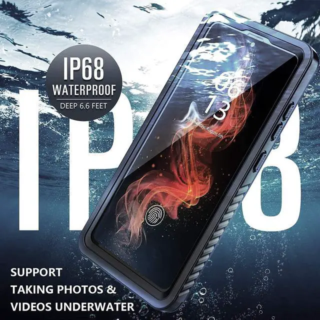 Alt view image 2 of 7 - Samsung Galaxy S20 FE 5G Case Waterproof, Built in Screen Protector 360° Full Body Heavy Duty Protective Shockproof IP68 Underwater Case for Samsung Galaxy S20 FE 5G 6.5 inch