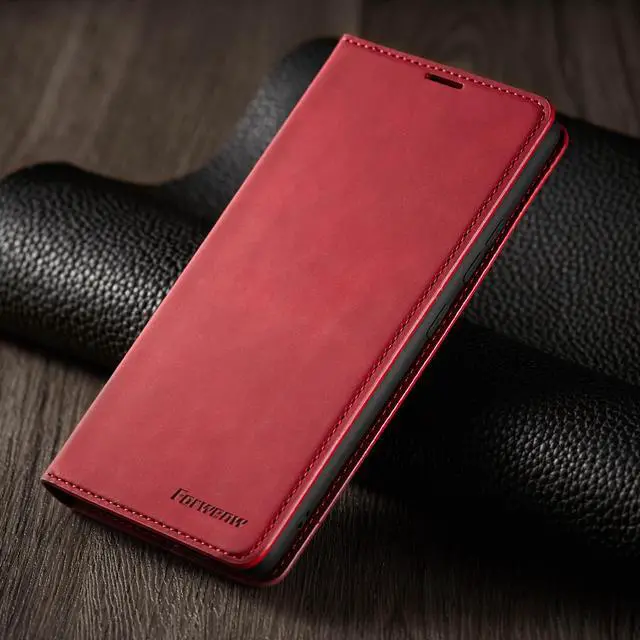 Alt view image 4 of 7 - Samsung Galaxy F62 / M62 Case, Premium PU Leather Cover TPU Bumper with Card Holder Kickstand Hidden Magnetic Shockproof Flip Wallet Case for Galaxy F62 / Galaxy M62