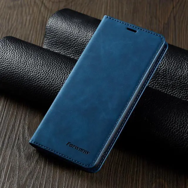 Alt view image 6 of 6 - Samsung Galaxy S10 Plus Case, Premium PU Leather Cover TPU Bumper with Card Holder Kickstand Hidden Magnetic Shockproof Flip Wallet Case for Galaxy S10 Plus / S10+ 6.4 inch