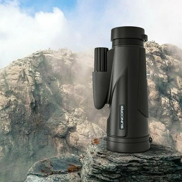 Alt view image 2 of 7 - Monocular Telescope 12x50 High Power Waterproof Monocular Scope with Phone Mount & Hose Tripod Monocular Compact Fogproof Scope BAK4 Prism FMC Monoculars for Adults Hunting Camping Travelling Wildlife