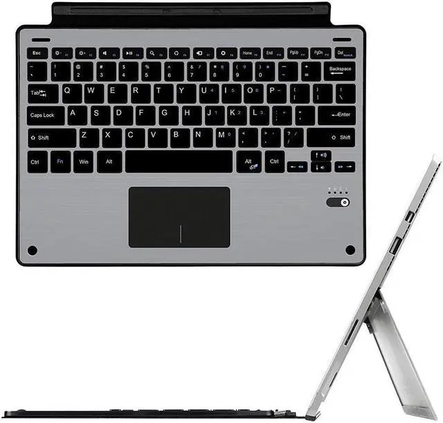 Main image of Microsoft Surface Pro 7 / Pro 6 / Surface Pro 5 / Pro 4 / Pro 3 Type Cover Case Ultra-Slim Portable Wireless Bluetooth Keyboard with Trackpad for Surface Pro 7 / Pro 6 / Surface Pro 5 / Pro 4 / Pro 3