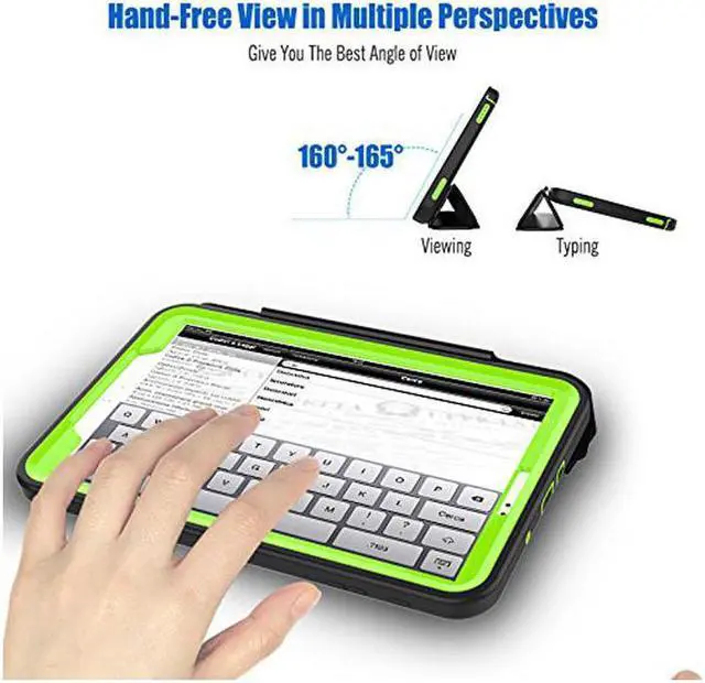 Alt view image 3 of 7 - Samsung Galaxy Tab A 10.1 Case Slim Smart Cover Stand Folio Case Auto Wake Sleep Full Body Protective Cover For Samsung Galaxy Tab A 10.1 inch 2016 Model SM-T580 SM-T585 SM-T587 No Pen Version