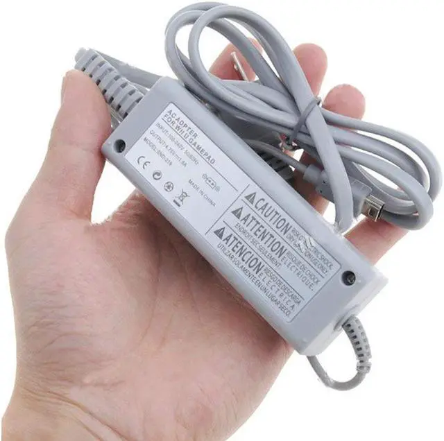 Alt view image 7 of 7 - Wii U Gamepad Charger, AC Power Supply Adapter Charger Cable for Nintendo Wii U Gamepad Remote Controller