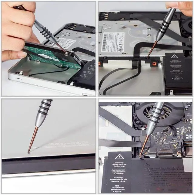 Alt view image 5 of 6 - Screwdrivers Set 6pcs Repair Tool Kit for MacBook Air & Pro, fit All Old or Retina Display models A1278 A1286 A1297 A1425 A1502 A1398 A1465 A1466 A1369 A1370 A1534