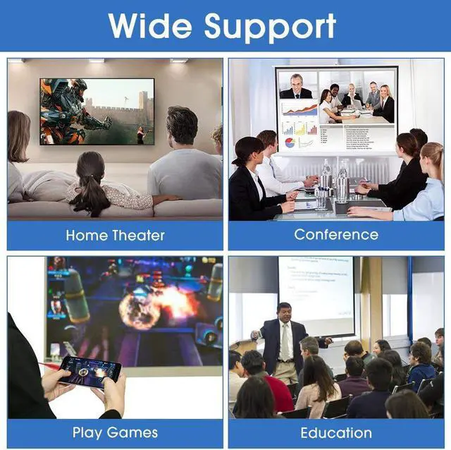 Alt view image 7 of 7 - Lighting to HDMI Adapter,Lighting Digital AV Adapter with Lighting Charging Port for HD TV Monitor Projector 1080P for Phone, Pad and Pod(Support iOS 11, iOS 12)-White