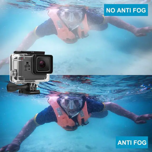 Alt view image 6 of 7 - Accessories for Gopro Hero 2018 (HD) 7 6 5 Black Kits with Waterproof Protective Housing Case + 3 Pack Diving Filter+ Anti-Fog Insert Kits for Gopro Hero6 Hero5 Hero 2018 Action Camera