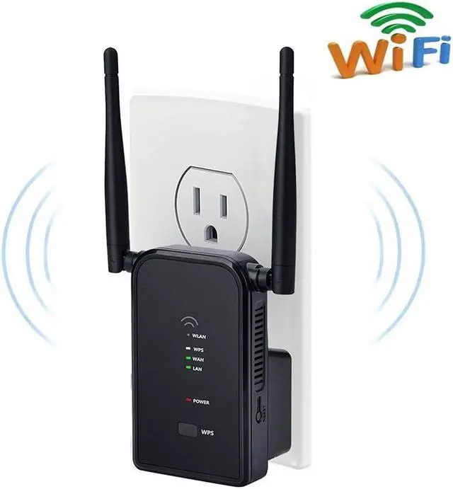 Main image of WiFi Range Extender Werleo 300M Wireless Repeater Network Signal Booster Internet Hotspot Access Point Amplifier with WPS Function Dual External Antennas for Better Reception and Superboost