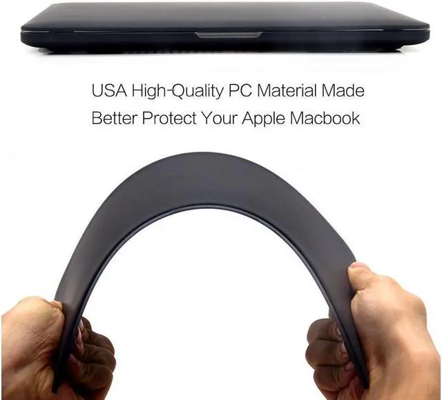 Alt view image 2 of 7 - MacBook Pro 13 Retina Case,Werleo Macbook Retina 13 Black Soft-Skin Rubberized Hard Case with Foldable Kickstand & Keyboard Cover for Macbook Pro 13.3" Retina Display A1502 A1425 Shell Cover NO CD-ROM