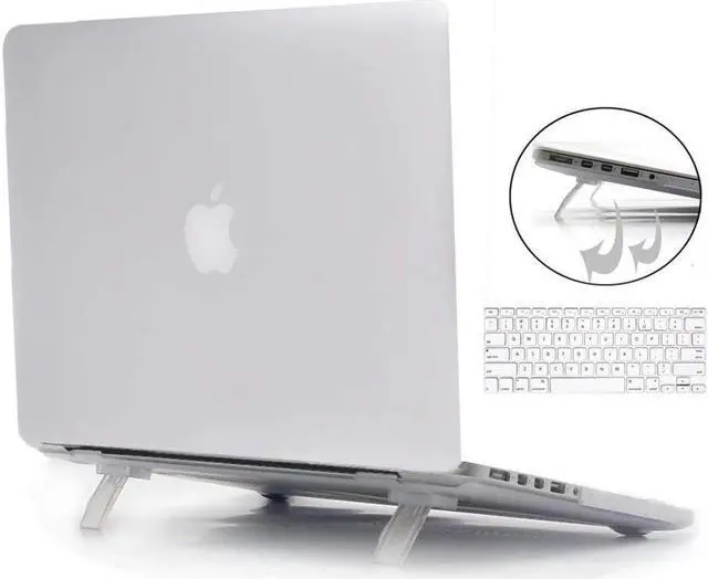 Main image of Macbook 12 inch Case,Werleo Black Soft-Skin Rubberized Hard Case with Foldable Kickstand & Keyboard Cover for Macbook 12" with Retina Display A1534 Protective Cover Shell (2016/2015 NEWEST VERSION)