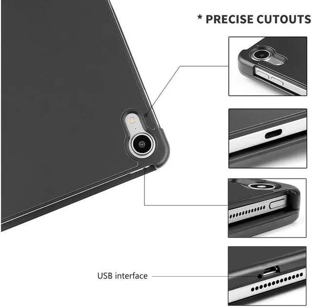 Alt view image 6 of 7 - iPad Pro 11 Keyboard Case Werleo Aluminum Protective Ultra Slim Hard Shell Folio Stand Smart Cover with 7 Colors Backlit Wireless Bluetooth Keyboard for iPad Pro 11 inch 2018 Tablet