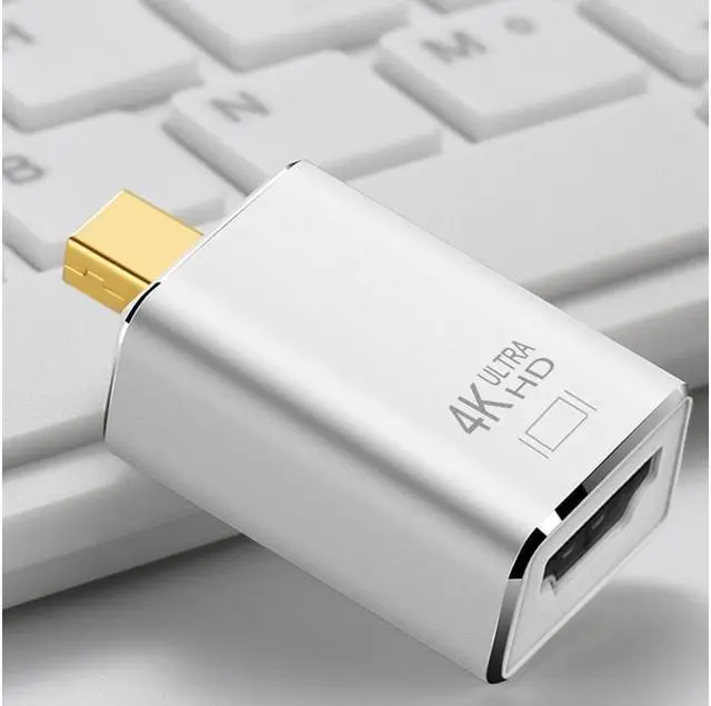 Alt view image 3 of 5 - Mini DisplayPort(Thunderbolt 2.0) to HDMI Adapter 4K Mini DP to HDMI Converter for MacBook Air, iMac, MacBook Pro, Surface Pro 3/4/5,Surface Book and More