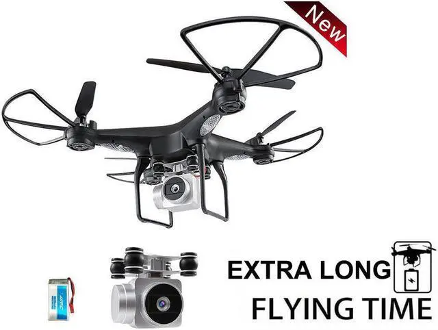 Main image of JJRC RC Quadcopter FPV RC Drone with 720P HD Camera Live Video WIFI FPV Quadcopter with Headless Mode Altitude Hold Night Light Mode Long Range Batteries Included