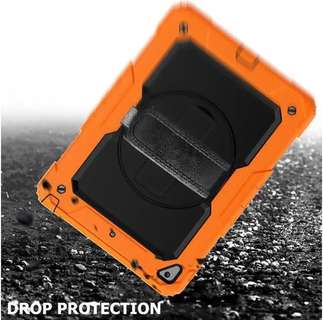 Alt view image 6 of 6 - iPad 9.7 2018 2017 Case iPad Air 2 Case iPad Pro 9.7 Case Heavy Duty Rugged Shockproof Protective Hard Case Cover For for Apple iPad 6th / 5th Generation / iPad Air 2 / iPad Pro 9.7 inch