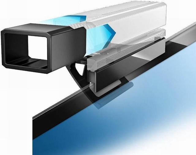 Alt view image 5 of 5 - Kinect TV Mount, Adujustable TV Clip Holder for Xbox One, Xbox One S w Camera Cover