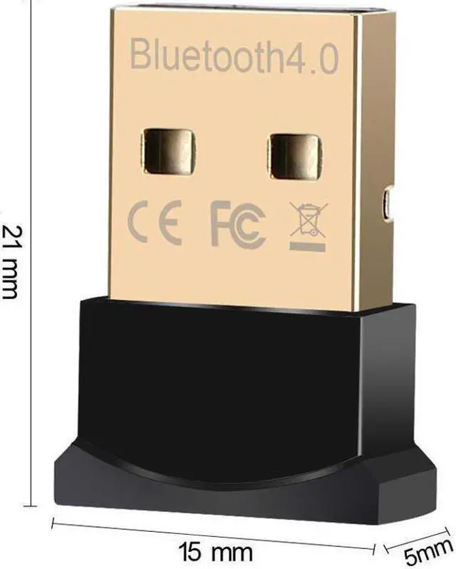 Alt view image 4 of 7 - Bluetooth USB Adapter CSR 4.0 USB Dongle Bluetooth Receiver Transfer Wireless Adapter for Laptop PC Support Windows 10/8/7/Vista/XP Mouse and Keyboard Headset