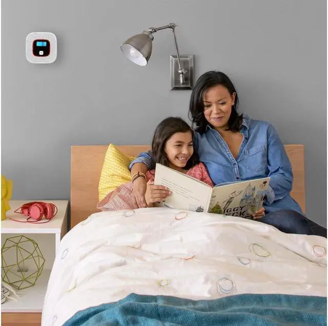 Alt view image 4 of 7 - Carbon Monoxide Alarm Detector,with Digital LCD Display and Voice Warning - Battery powered