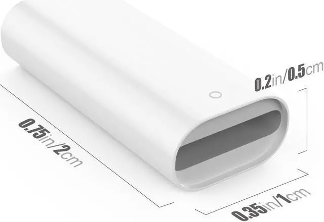 Alt view image 4 of 6 - Charging Adapter Compatible with Apple Pencil, Female to Female Charger Connecto