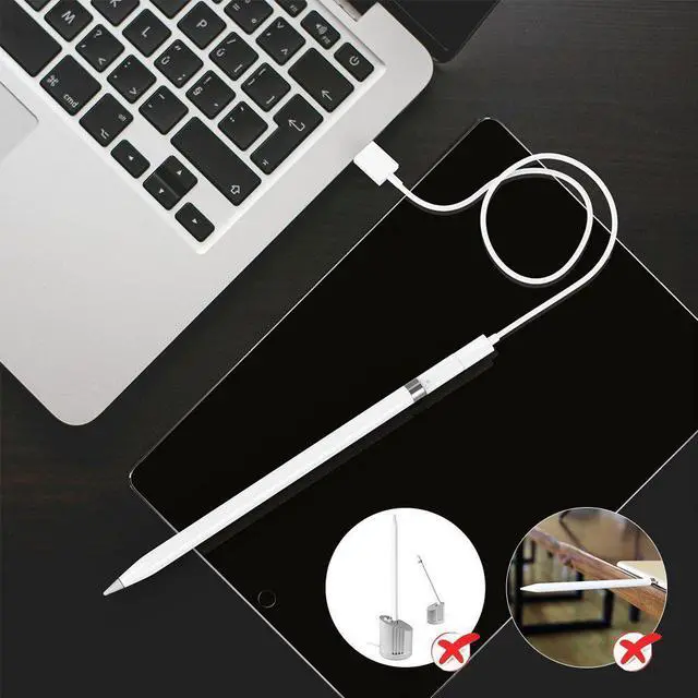 Alt view image 5 of 6 - Charging Adapter Compatible with Apple Pencil, Female to Female Charger Connecto