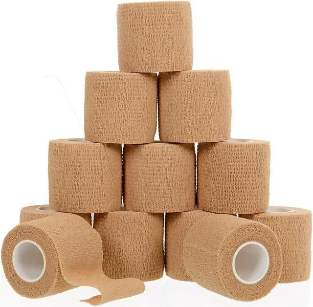 Main image of Self Adherent Wrap Medical Cohesive Bandages Sports First Aid Tape FDA Approved