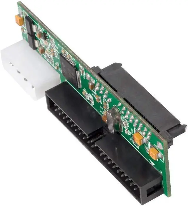 Alt view image 6 of 6 - 2.5 inch SATA to 3.5 inch IDE Adapter, 2.5 or 3.5 Inch HDD or SSD SATA Hard Drive to 40 Pin 3.5 Inch PATA Desktop Converter Card