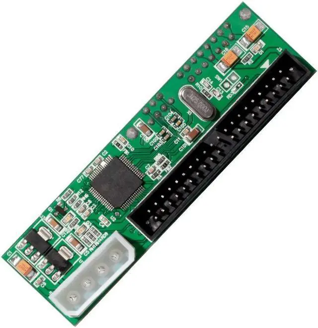 Alt view image 4 of 6 - 2.5 inch SATA to 3.5 inch IDE Adapter, 2.5 or 3.5 Inch HDD or SSD SATA Hard Drive to 40 Pin 3.5 Inch PATA Desktop Converter Card