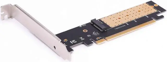 Alt view image 3 of 7 - M.2 to PCIe Adapter , NVME SSD to PCI-e 3.0 X16 Host Controller Expansion Card with Low Profile Bracket, PCI Express Adapter for PC Desktop, Support 2230 2242 2260 2280