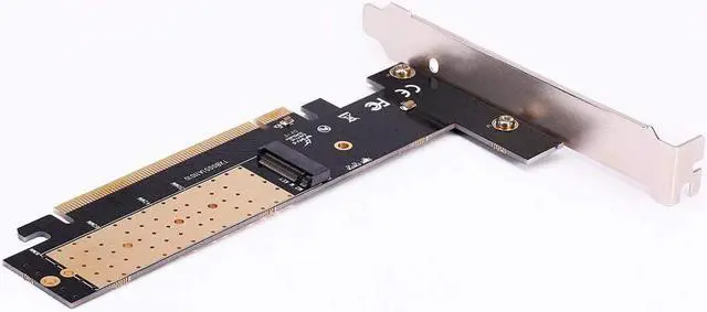 Alt view image 4 of 7 - M.2 to PCIe Adapter , NVME SSD to PCI-e 3.0 X16 Host Controller Expansion Card with Low Profile Bracket, PCI Express Adapter for PC Desktop, Support 2230 2242 2260 2280