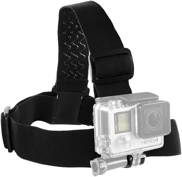 Alt view image 7 of 7 - Shoulder Harnes Head Strap and Wrist Mount Bundle compatible with Gopro Hero 7, 6, 5, Black, Session, Hero 4, Session, Black, Silver, Hero+ LCD, 3+, 3, 2, 1