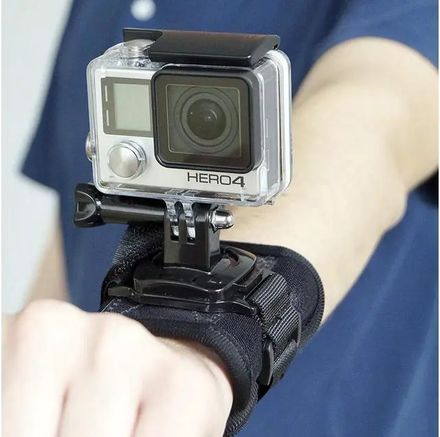 Alt view image 4 of 7 - Shoulder Harnes Head Strap and Wrist Mount Bundle compatible with Gopro Hero 7, 6, 5, Black, Session, Hero 4, Session, Black, Silver, Hero+ LCD, 3+, 3, 2, 1