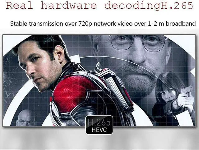 Alt view image 7 of 7 - Newest 4G 32G TV Box h96 max TV Box Android 8.1 RK3328 4K Smart TV Box Support 2.4G/5G Dual Wifi/100M LAN/BT 4.0/3D /H265 Gift Box