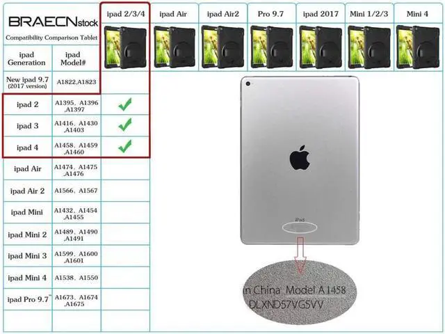 Alt view image 5 of 7 - iPad 2 Case iPad 3 Case iPad 4 Case Cover Heavy Duty Shockproof Protective Case for iPad 2 3 4 Tablet Case with 360 Degrees Rotable Hand Strap Kickstand and Shoulder Strap