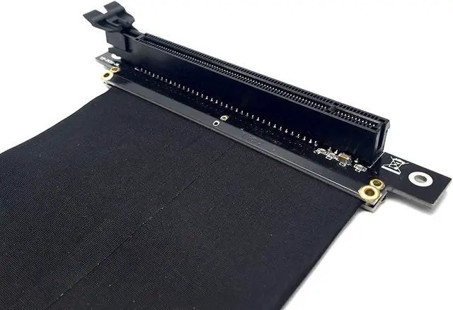 Alt view image 5 of 5 - New PCI Express PCIe3.0 16x Flexible High Speed Extension Cable (20cm-90 Degrees)