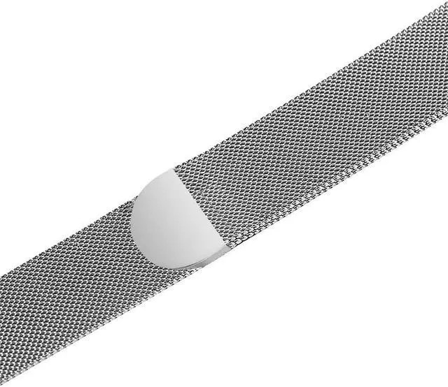 Alt view image 3 of 5 - WERLEO Compatible with iWatch Band 38mm / 40mm - 42mm / 44mm Men Women Magnetic Closure Clasp Replacement Mesh Milanese Bands Compatible for Apple Watch iWatch Series 1 2 3 4