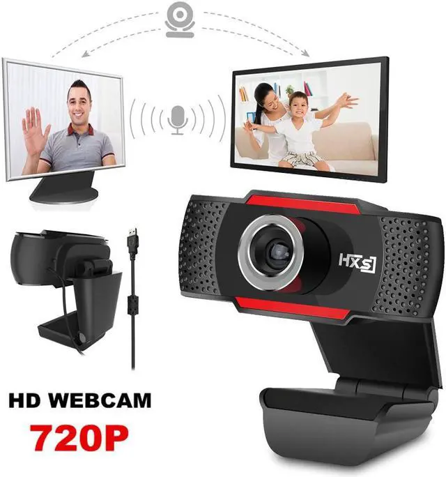Alt view image 5 of 7 - Werleo HD USB Webcam HD 720P PC Computer Camera Video Calling and Recording with Noise-canceling Mic Clip on Style For Desktop Laptop Network Skype
