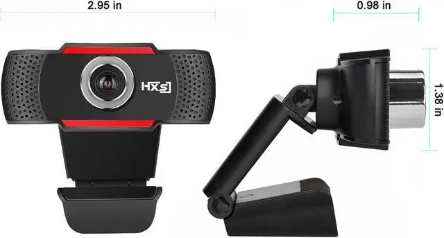 Alt view image 3 of 7 - Werleo HD USB Webcam HD 720P PC Computer Camera Video Calling and Recording with Noise-canceling Mic Clip on Style For Desktop Laptop Network Skype