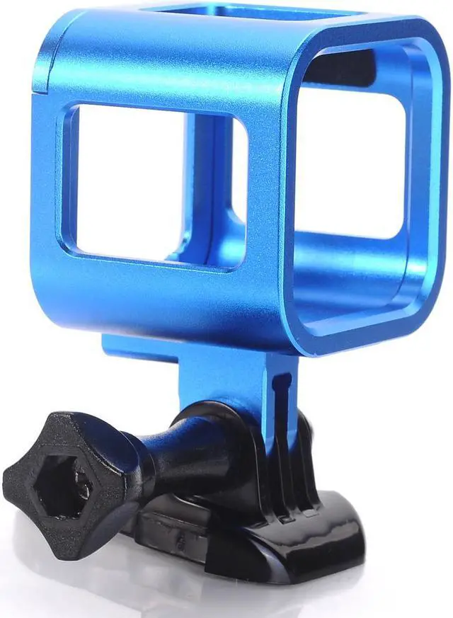 Alt view image 3 of 6 - Werleo GoPro Hero4 Session hero5 Session Frame Shell Housing,CNC Aluminum Alloy Solid Protective Case Skeleton with Screw and Wrench for Gopro Hero 4 Session Hero 5 Session Black