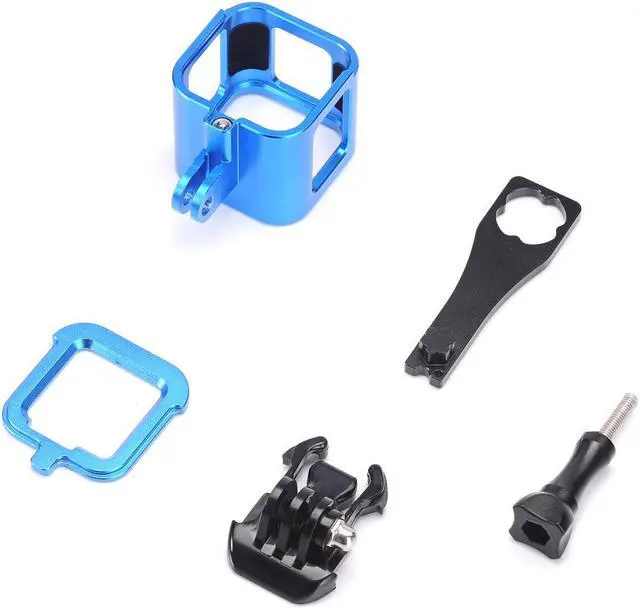 Alt view image 6 of 6 - Werleo GoPro Hero4 Session hero5 Session Frame Shell Housing,CNC Aluminum Alloy Solid Protective Case Skeleton with Screw and Wrench for Gopro Hero 4 Session Hero 5 Session Black